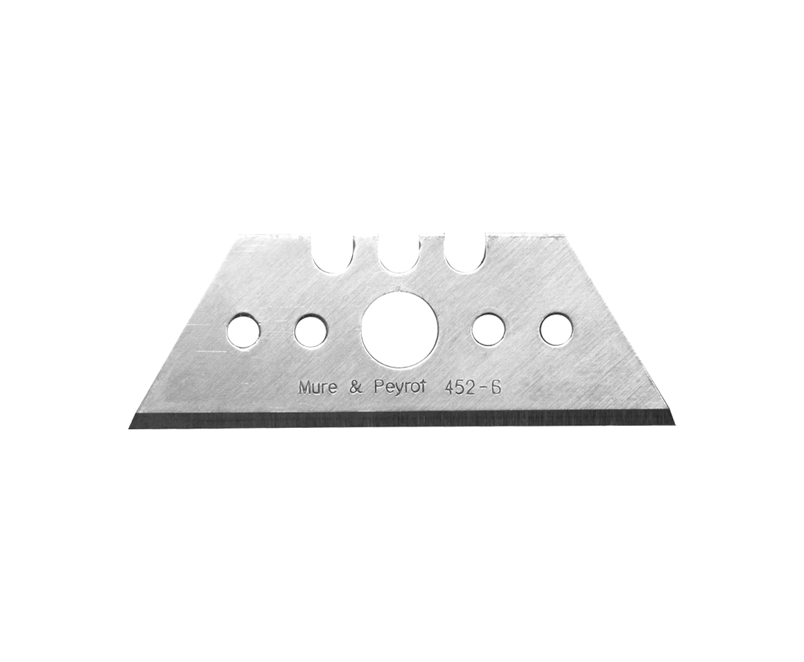 Lame droite gros trou (x100) — de la marque Mure & Peyrot – Acier inox alimentaire – Dispensaire