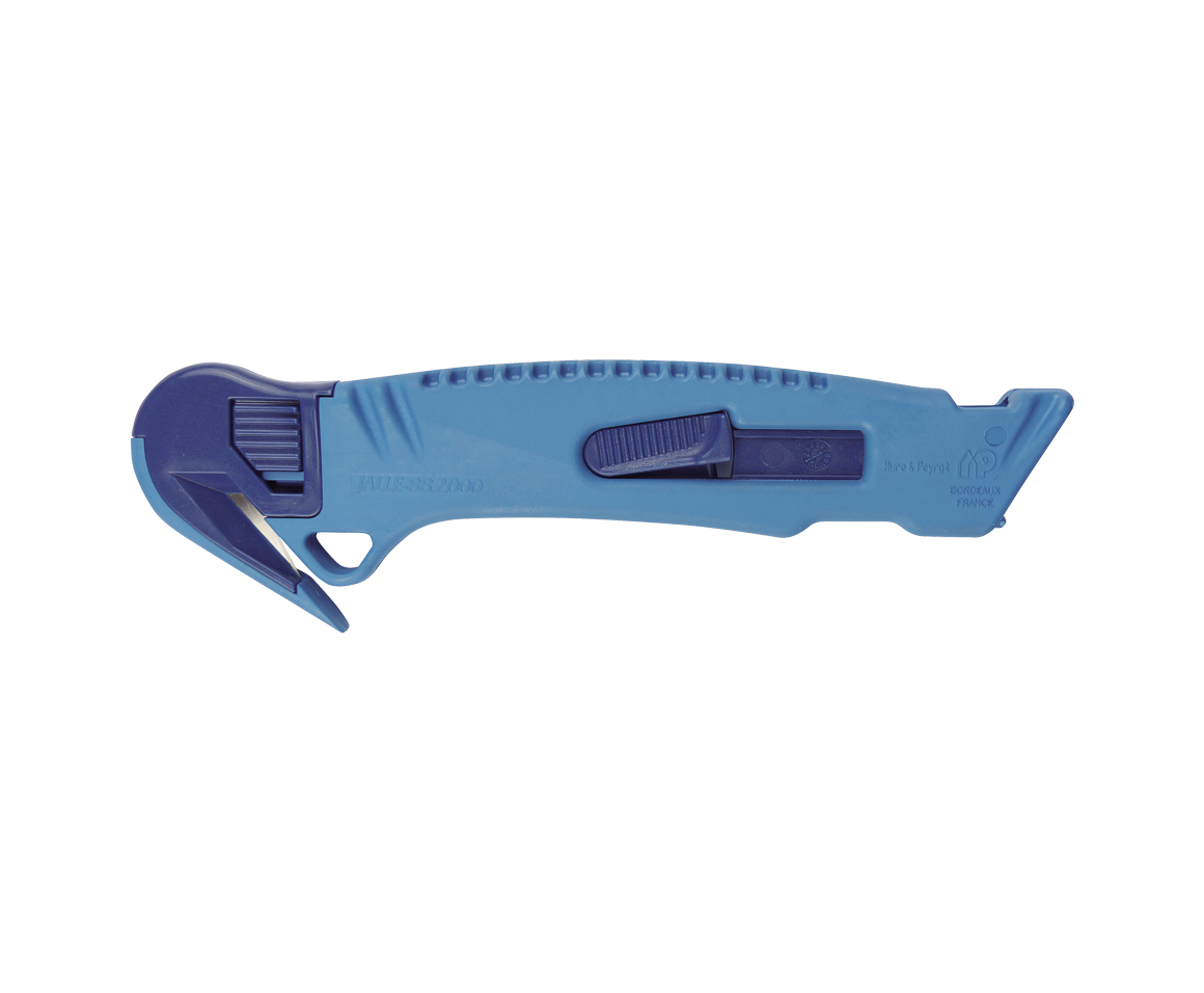 Couteau de sécurité multi-usage 3 en 1 JALLE — de la marque Mure & Peyrot – Alimentaire détectable – 2 lames inox