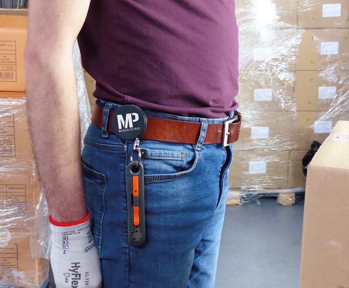 Enrouleur ceinture Z ICOU – Câble 1 m – Mure & Peyrot - 3