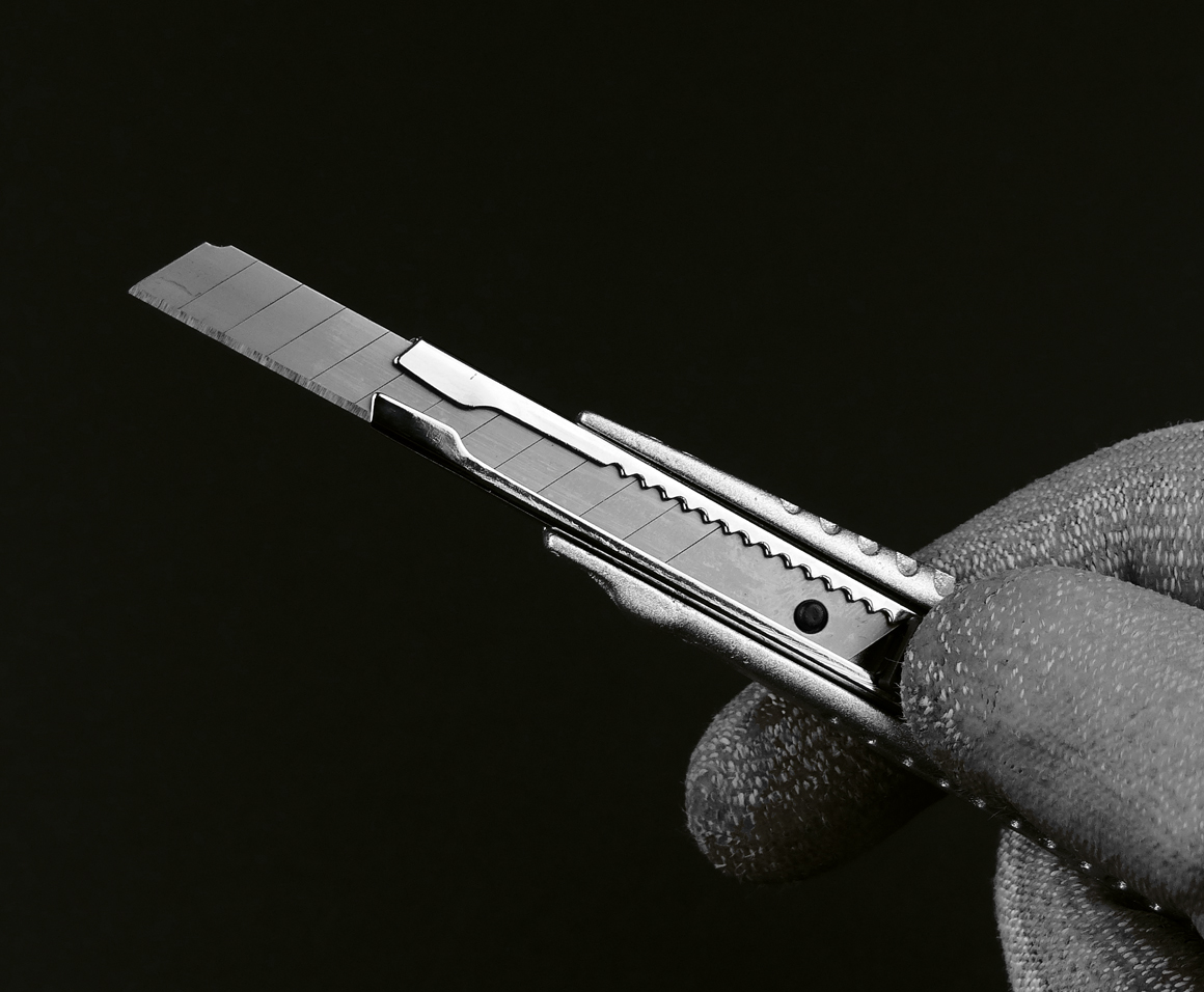 Cutter PIN – lame 9 mm précassée pointue – Mure & Peyrot - 2