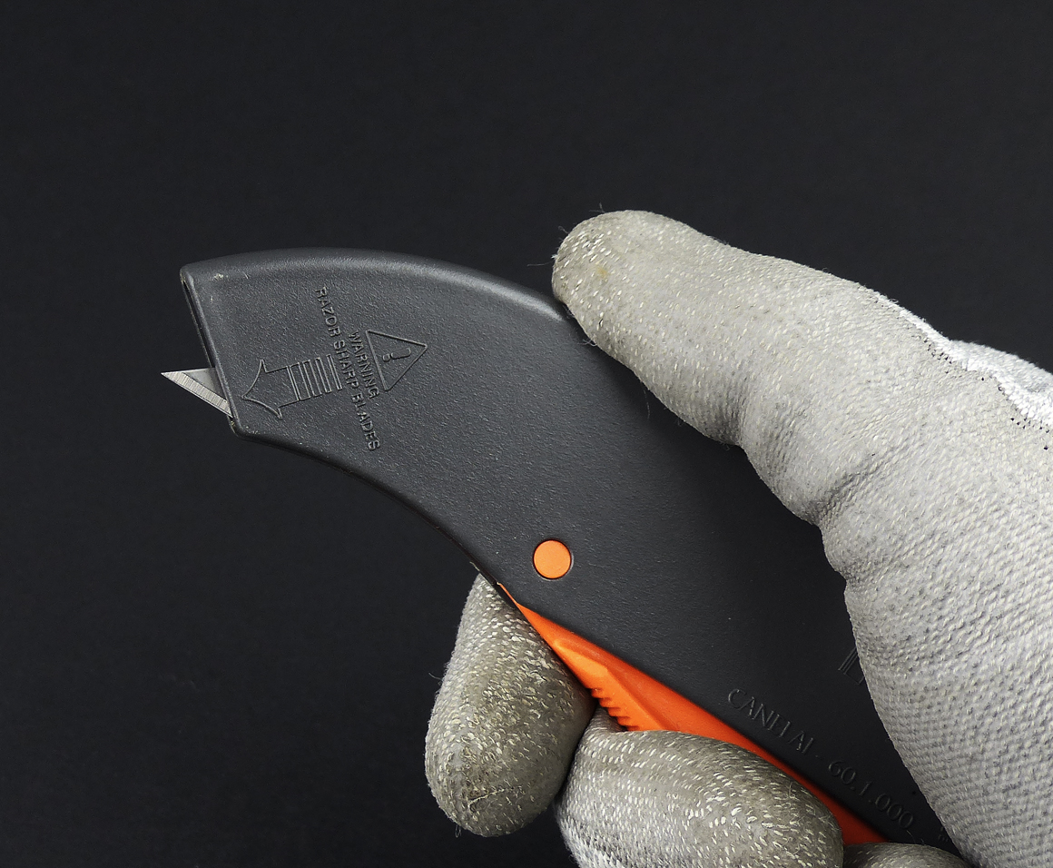 Couteau jetable CANELAI lame rétractable courte 5 mm – Mure & Peyrot - 2