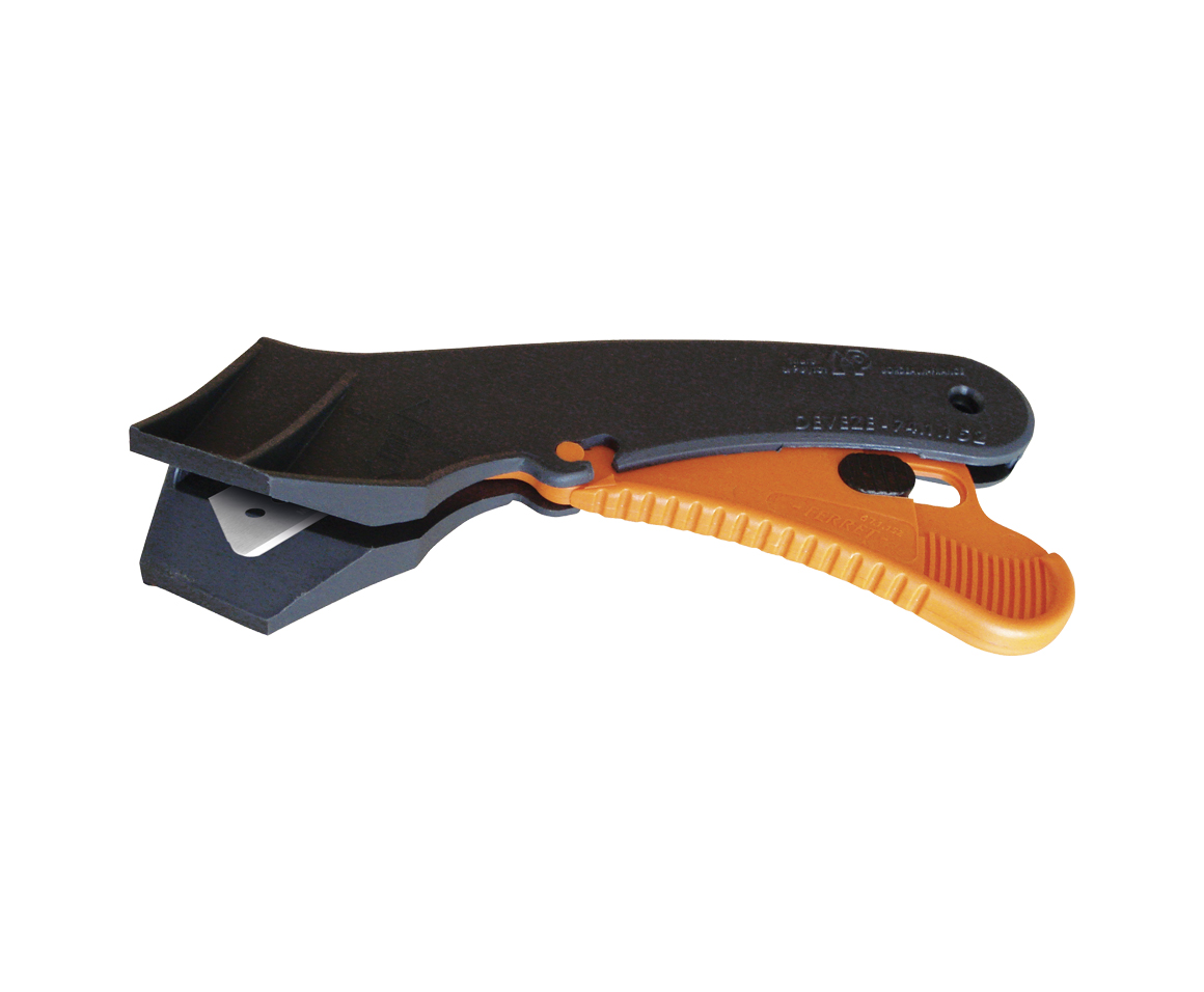 DEVÈZE — couteau à gâchette guide 90° (5/8/12 mm) | Mure & Peyrot